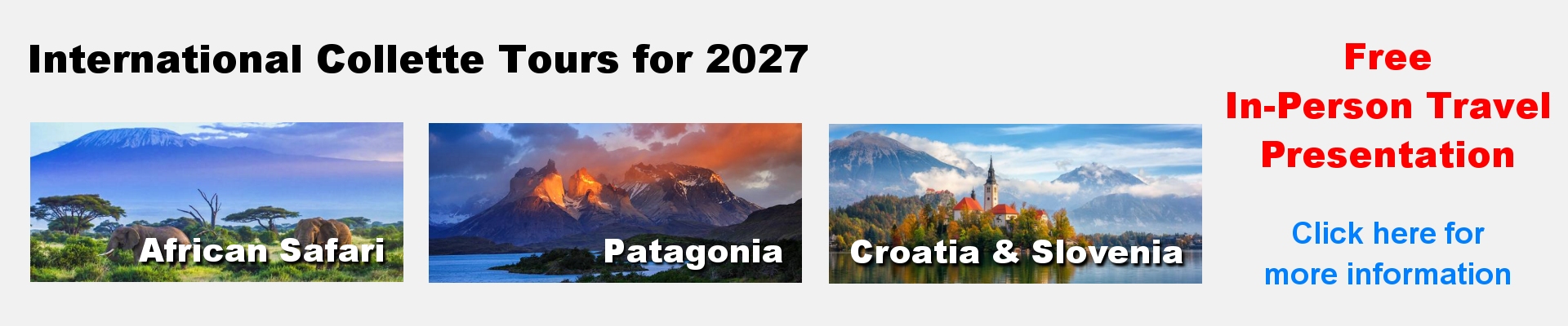 Free Travel Presentation