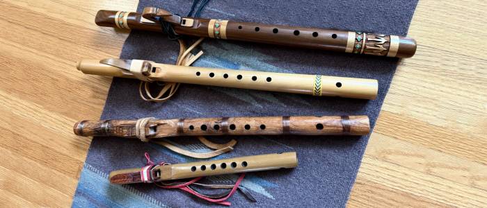 Native American-Style Flute - Intermediate Graphic